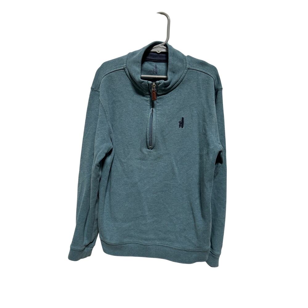 Johnnie-O Pullover Shirt Boys 8 Blue Long Sleeve